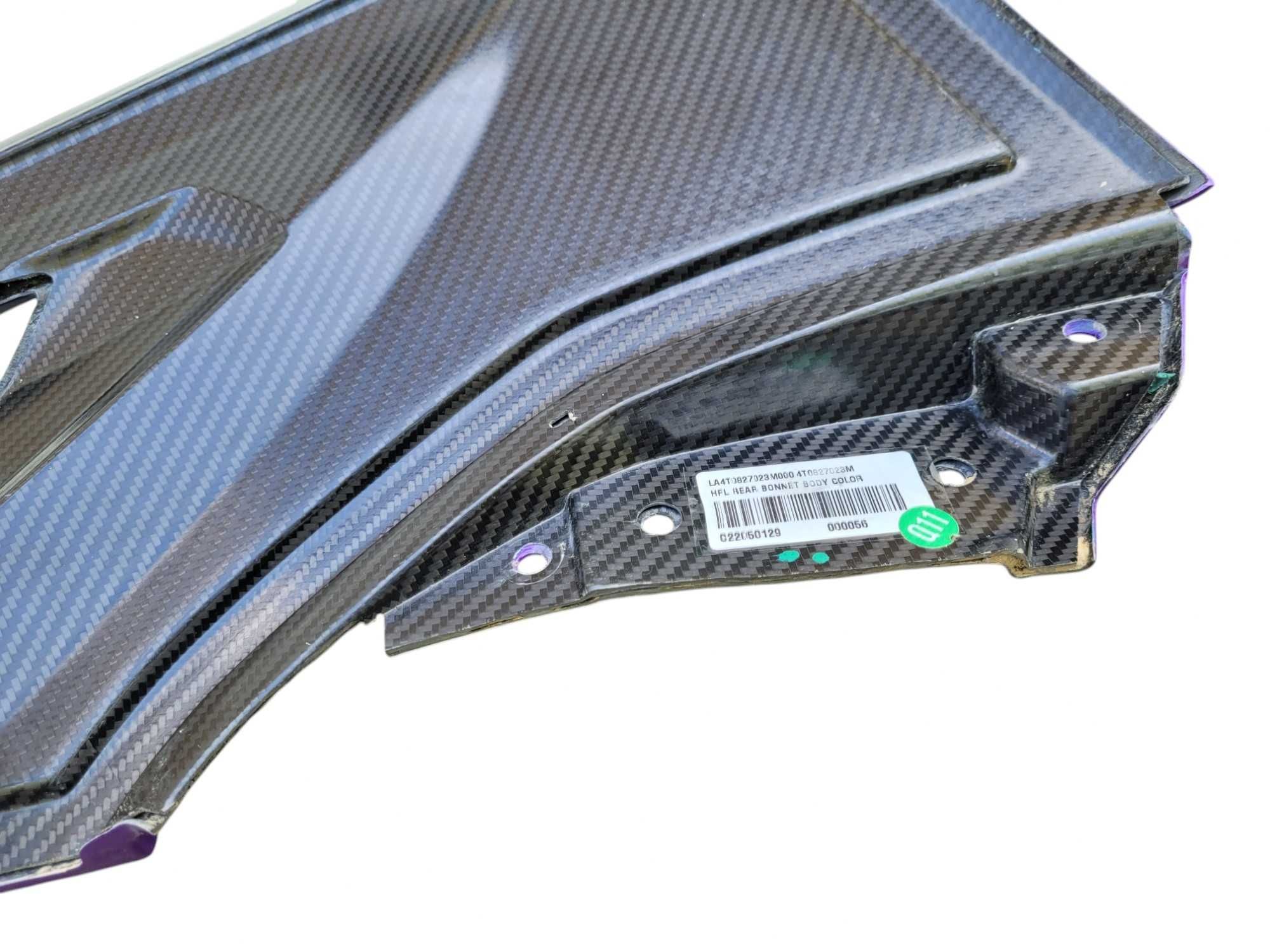 Lamborghini Huracan TECNICA - klapa tylna pokrywa silnika maska CARBON