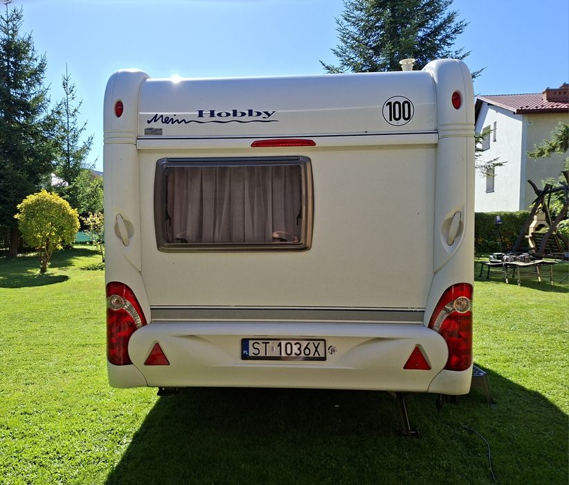 Przyczepa Hobby 440 SF 1350DMC, IDEALNA