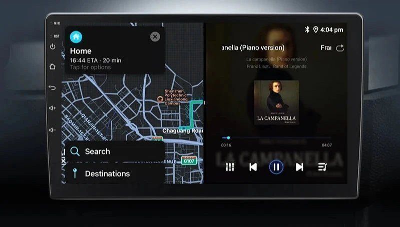 Nowoczesne Radio Android do Jeep Compass 2007 - 2009, 6GB 128GB