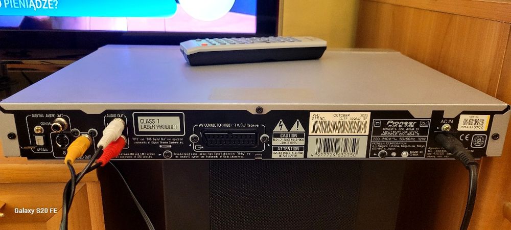 Sprzedam dvd pioneer DV464 S