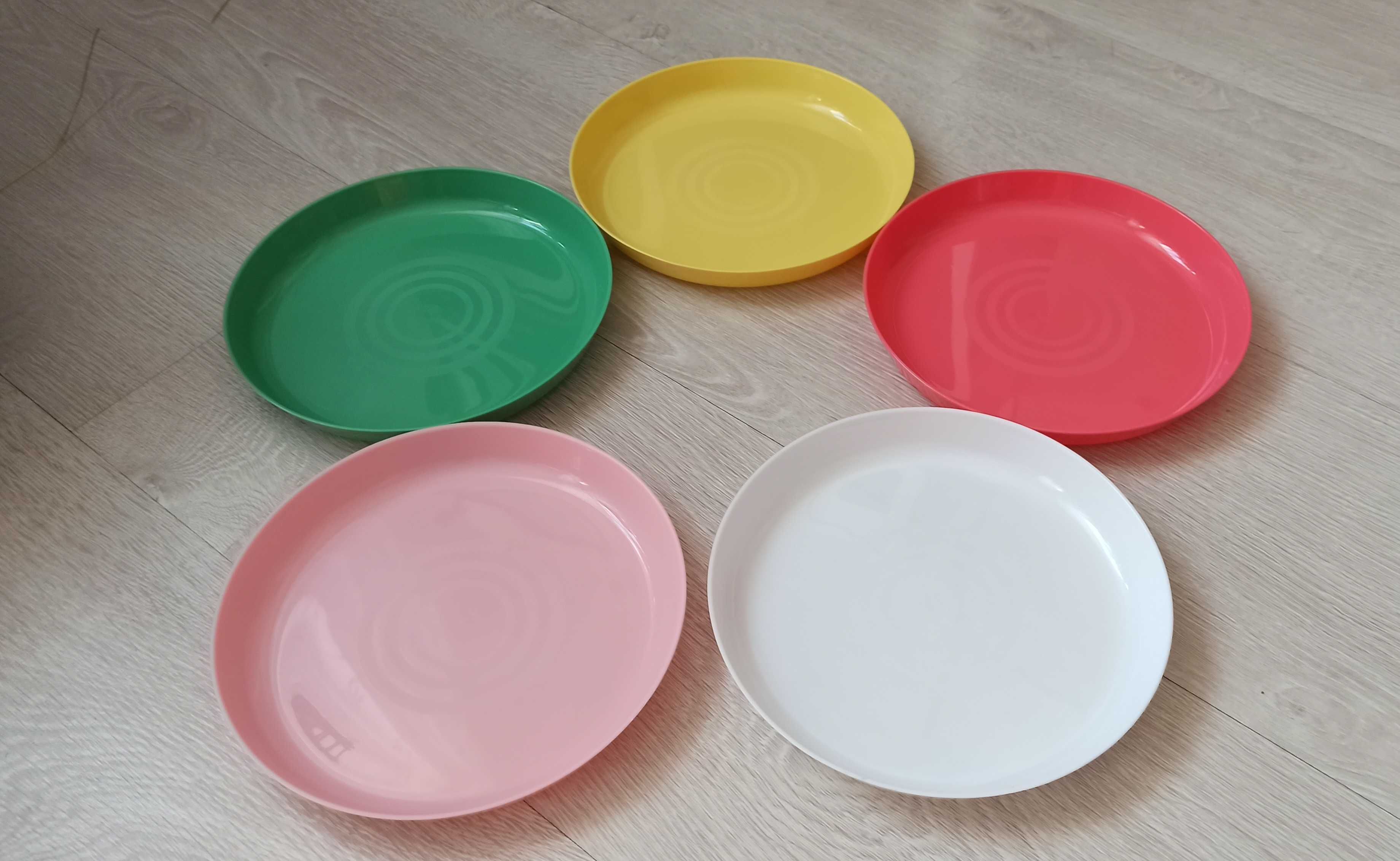 podstawka pod donice, talerz 5 sztuk, nowe