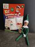 Psotny elf on the shelf lalka plus kolorowanka