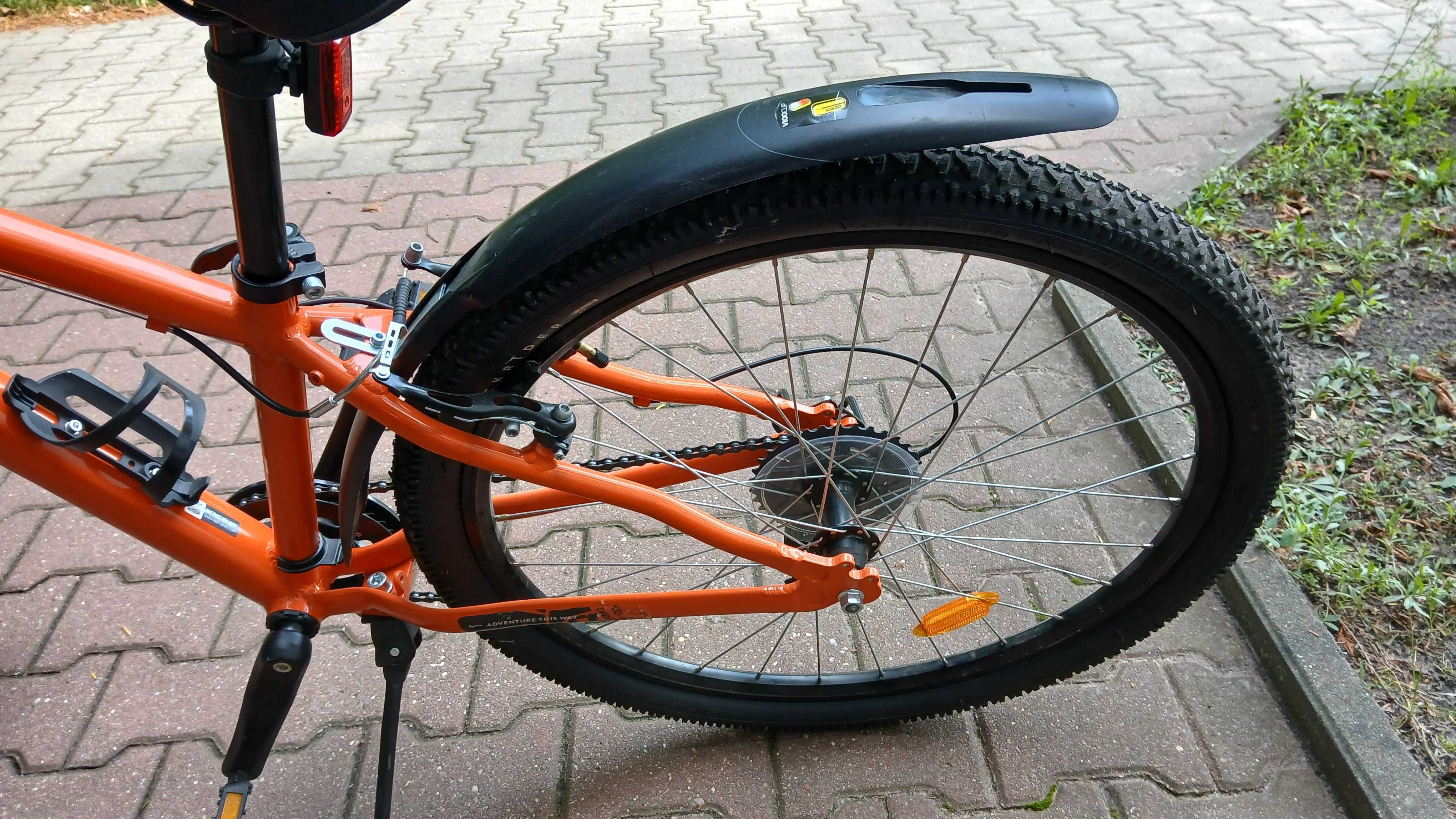 Rower górski MTB dziecięcy Rockrider st 500 + kask