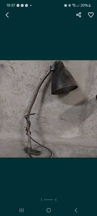 Stara lampa metalowa industrial vintage loft