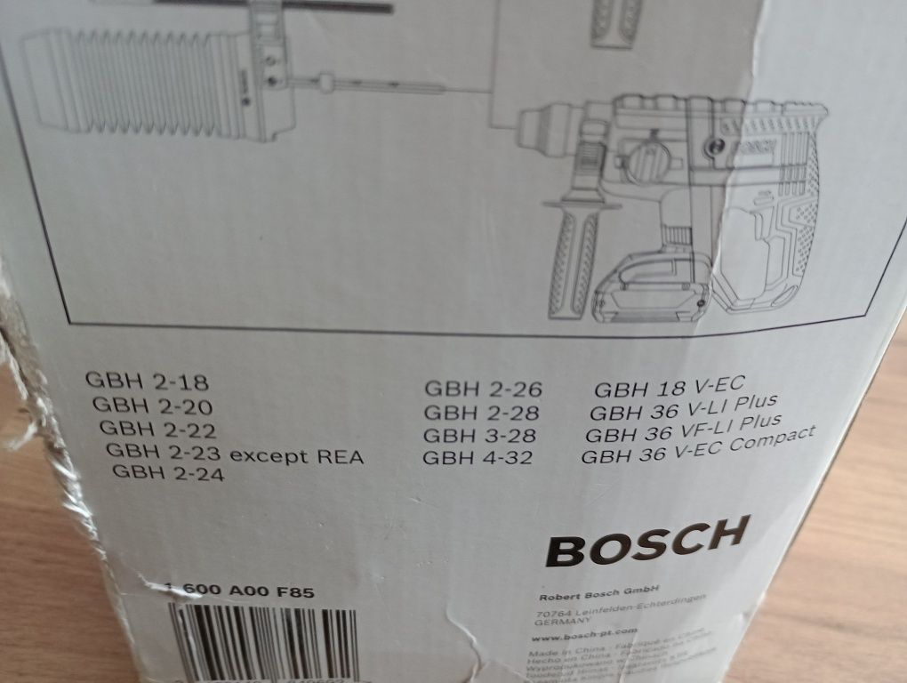 Bosch osłona do zbierania pyłu gbh 2-26