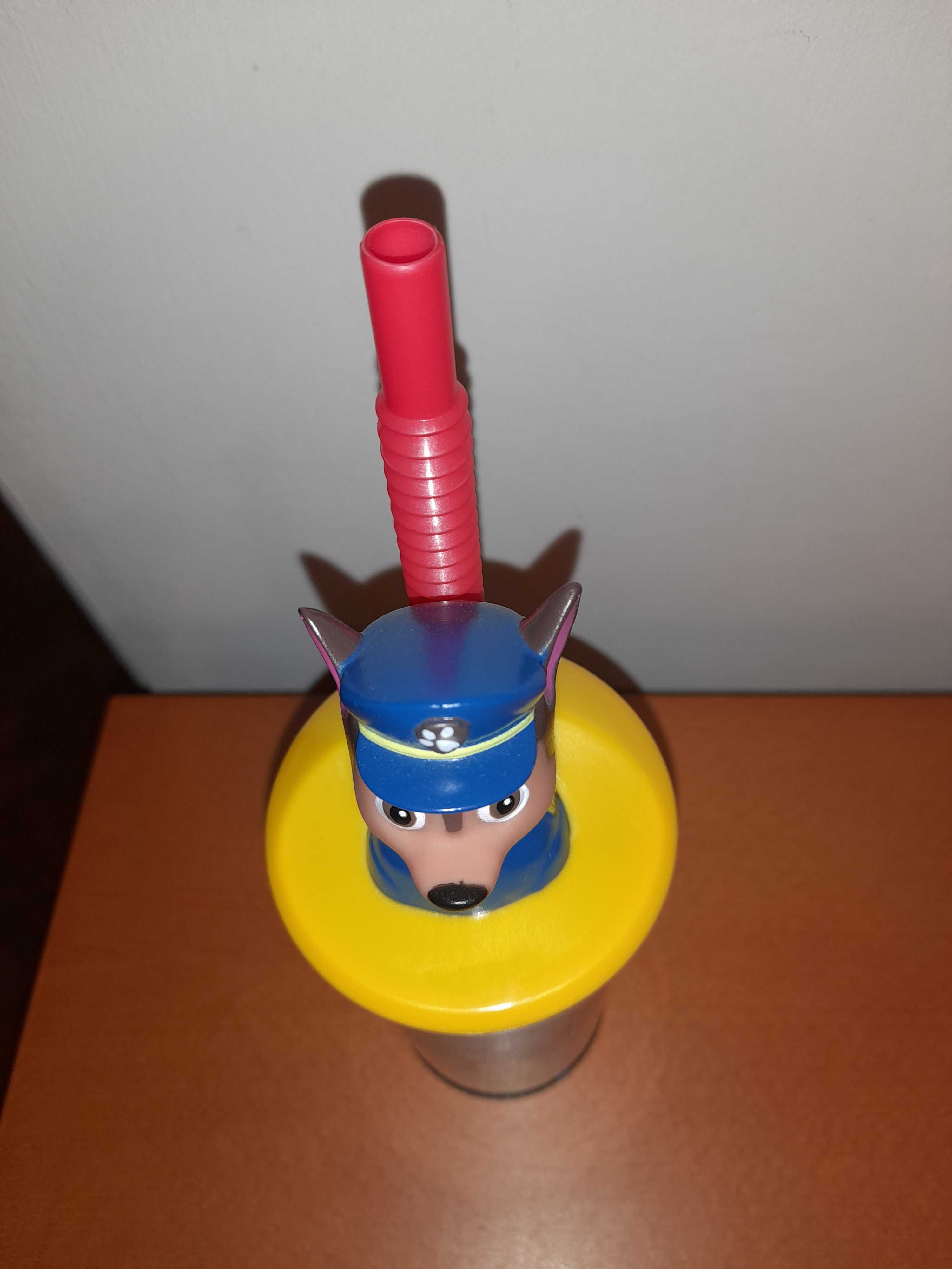 Kubek ze słomką Psi Patrol Paw Patrol 360 ml Nowy
