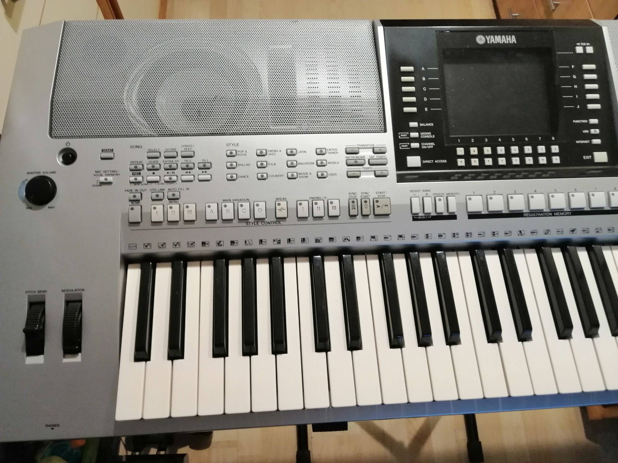 keyboard psr s 910