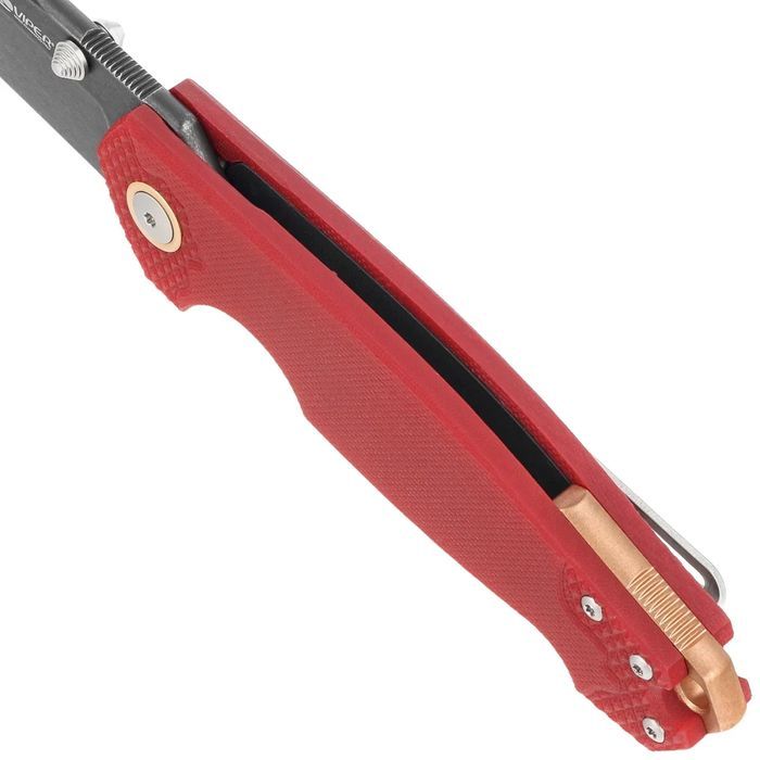 Nóż składany Viper Katla LE No 080/150 Red G10, Dark Stonewashed M390