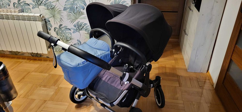 Bugaboo Donkey 2 – podwójny wózek – świetny stan!
