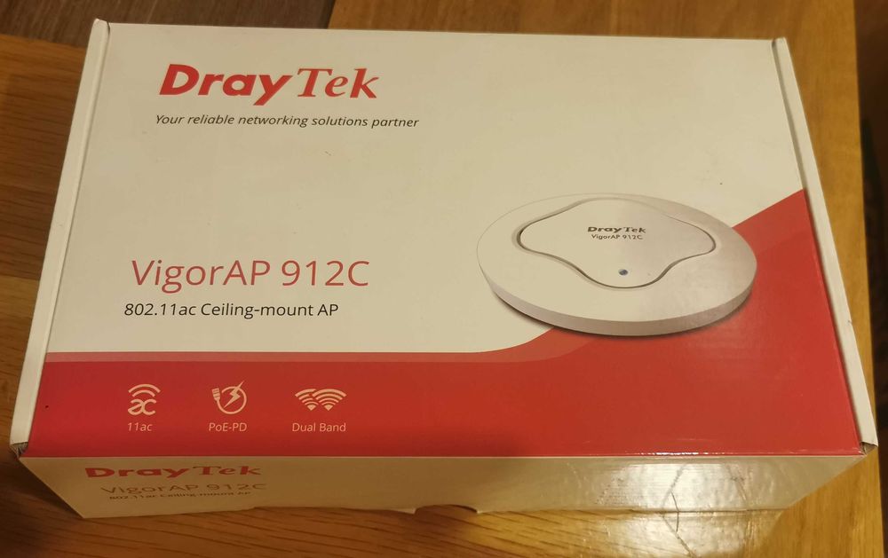 Access Point DRAYTEK Vigor AP912C POE - Dual Band64284472012033121