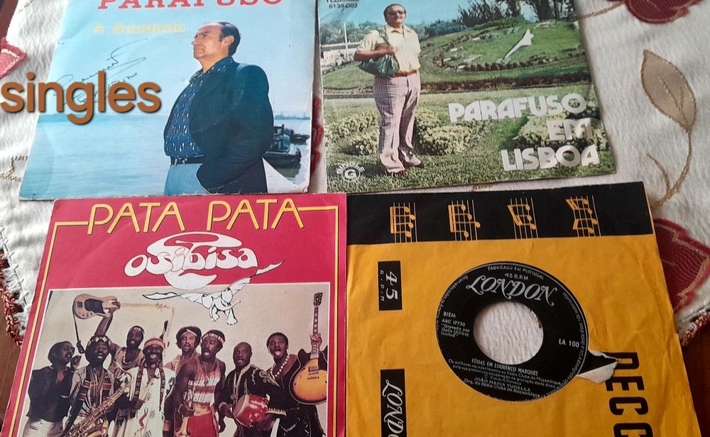 Lps e singles música africana