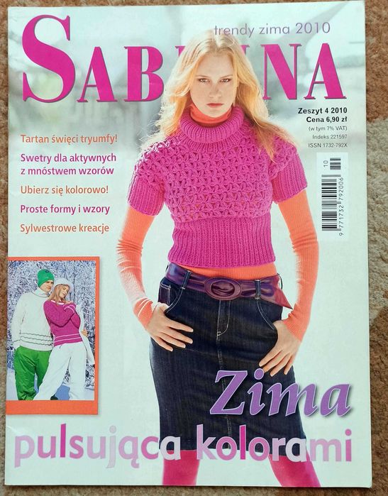 Sabrina   Nr 2010/04 Czasopismo Trendy Zima