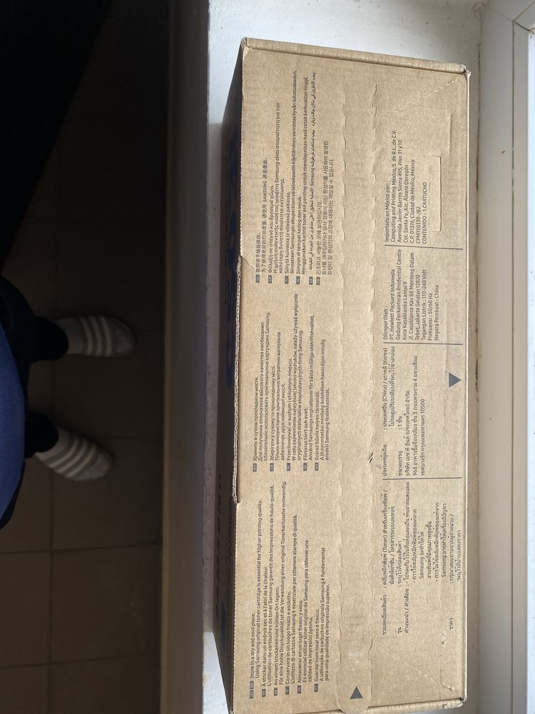 Картридж для Samsung CLT-c503 для моделей c301x c306x Cyan Синій