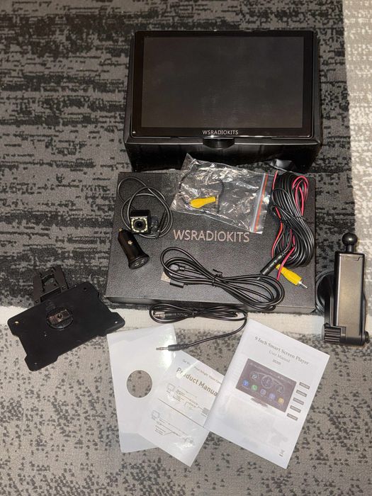 CARPLAy android bezprzewodowe radio samochodowe+kamera cofania