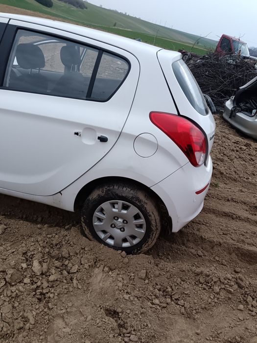 Drzwi lewe tylne Hyundai i 20 kaplet biale