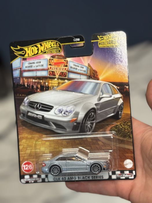Hot Wheels Premium Boulevard 2008 Mercedes-Benz CLK63 AMG BLACK SERIES