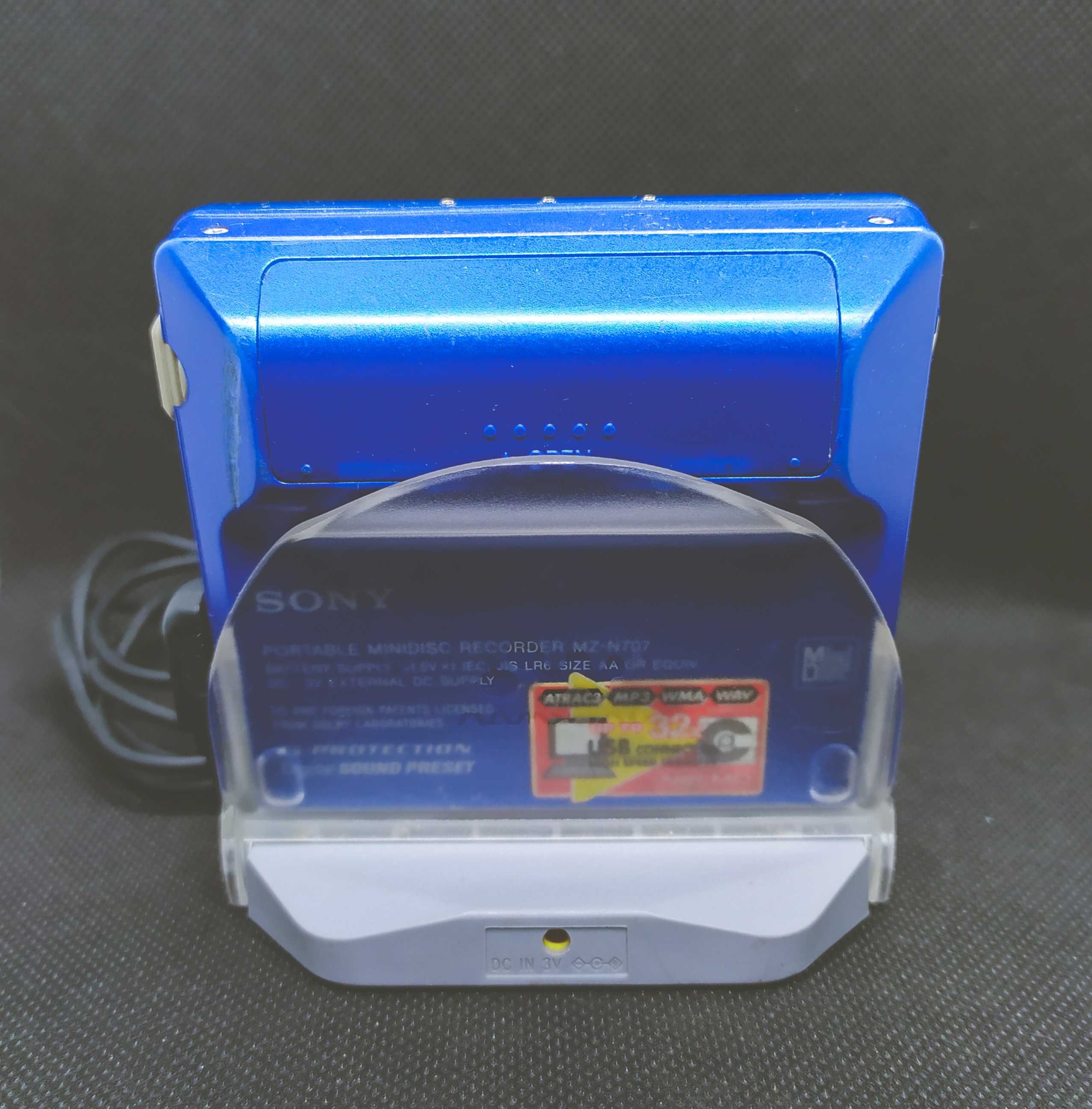 SONY NET MD MZ-N707 leitor gravador minidisk (Raro)