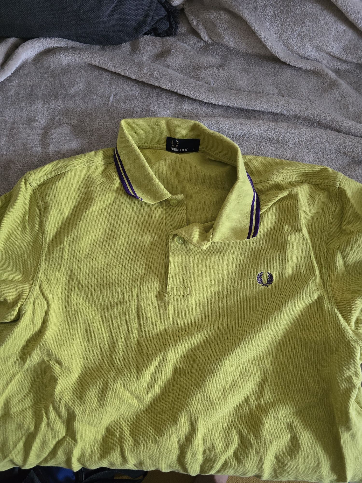 Polo Fred Perry Tamanho L l