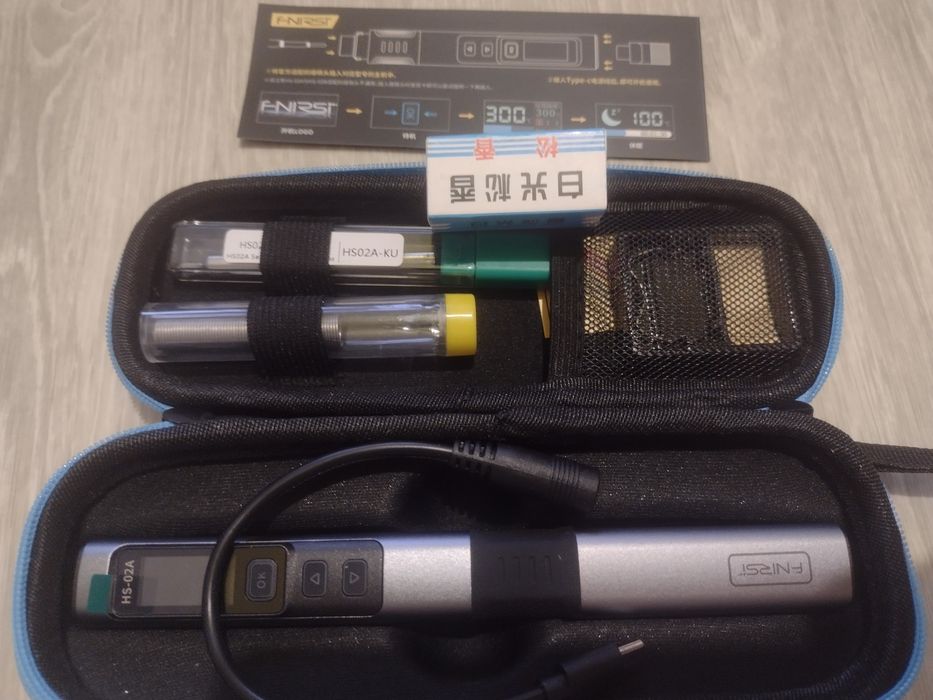 Розумний паяльник FNIRSI HS 02A 100W