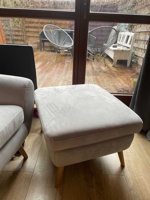 Pufa, podnóżek, dostawka do kanapy