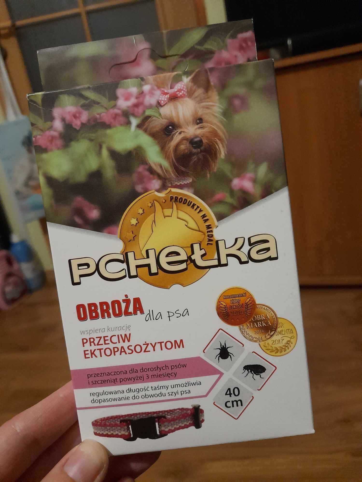 Pchełka obroża przeciw ektopasożytom 40cm