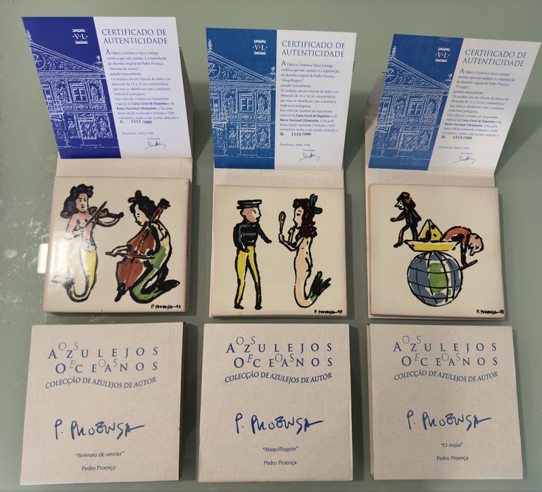 Azulejos Pedro Proença – Maquilhagem, Serenata de Sereias