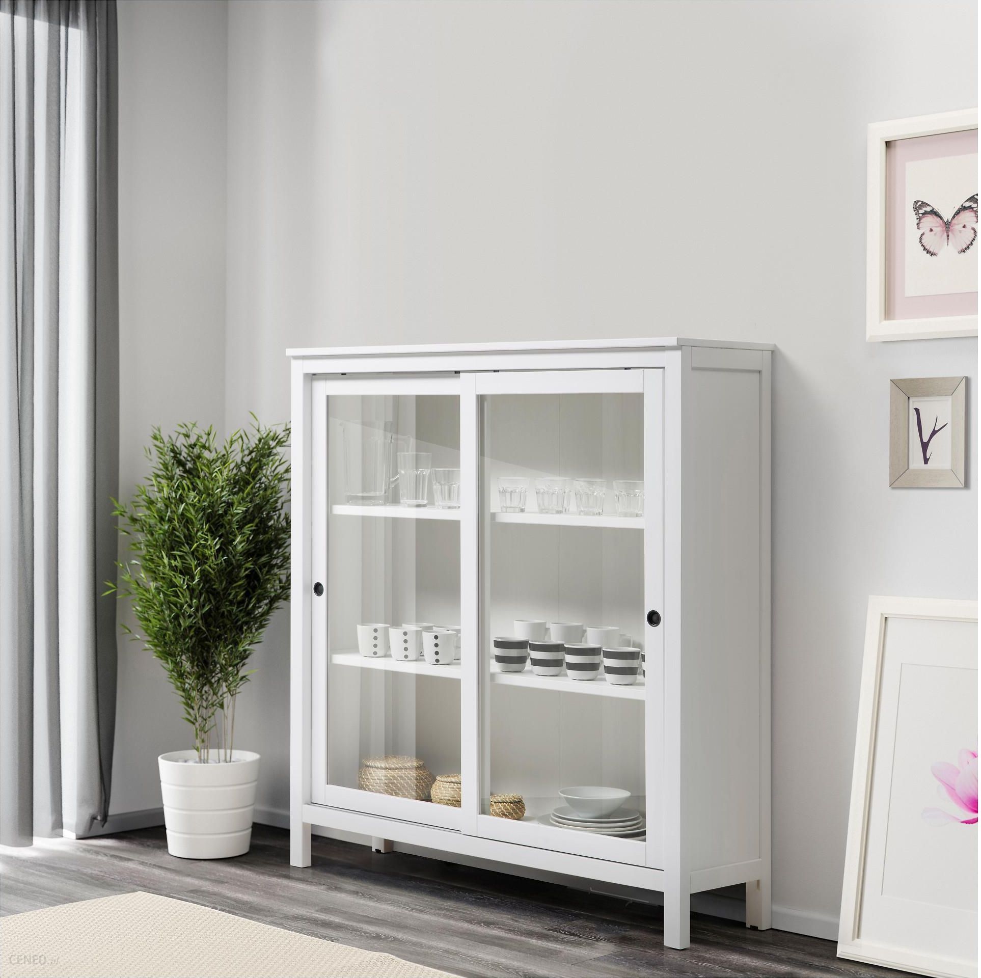 Witryna niska Ikea Hemnes witrynka