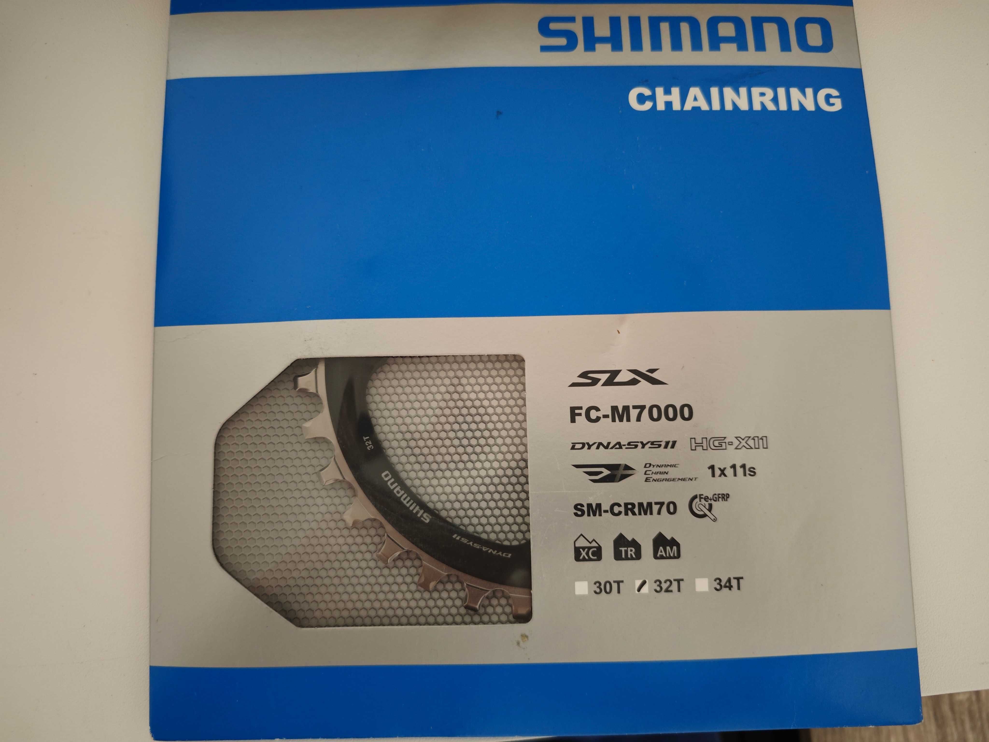 Tarcza Zębatka korby SHIMANO SLX FC-M7000 dla 1x11 32T SM-CRM70