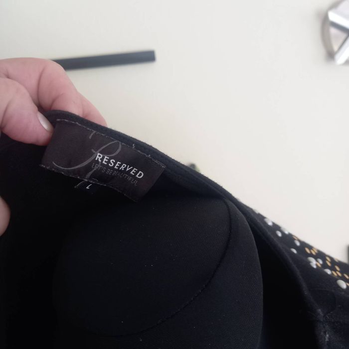 Sukienka wieczorowa imprezowa ze zdobieniami Reserved r. 40