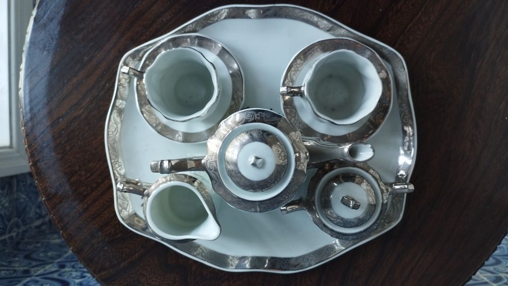 Serviço de Chá/Café – Bodas de Prata