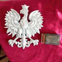Большой герб Польша. Материал : металл.