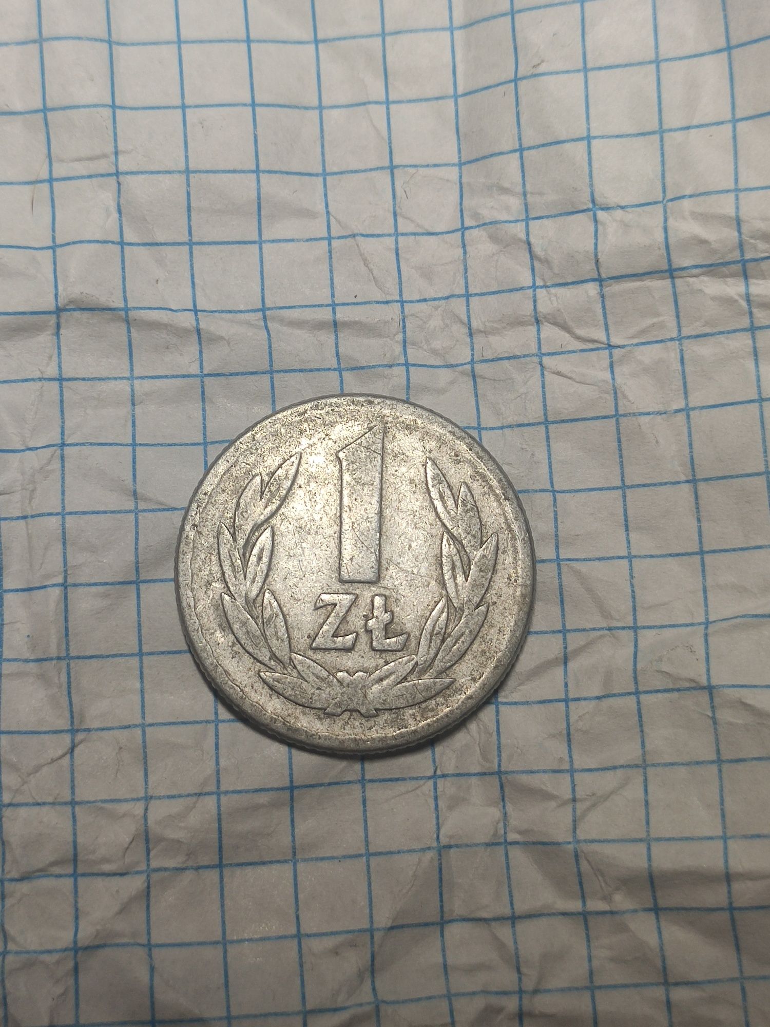 1 zł 1949 - 1 zł 1965 - 2 zł 1960 ціна за 3 монети