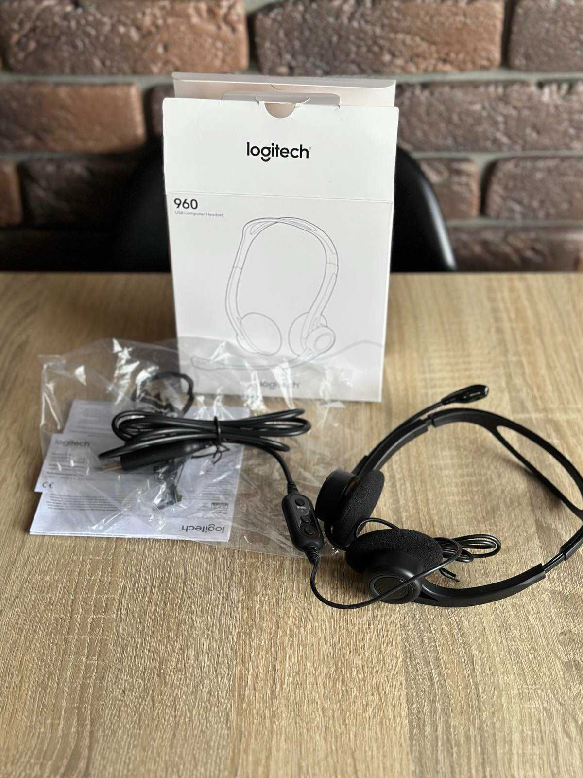 Навушники Logitech PC Headset 960 USB