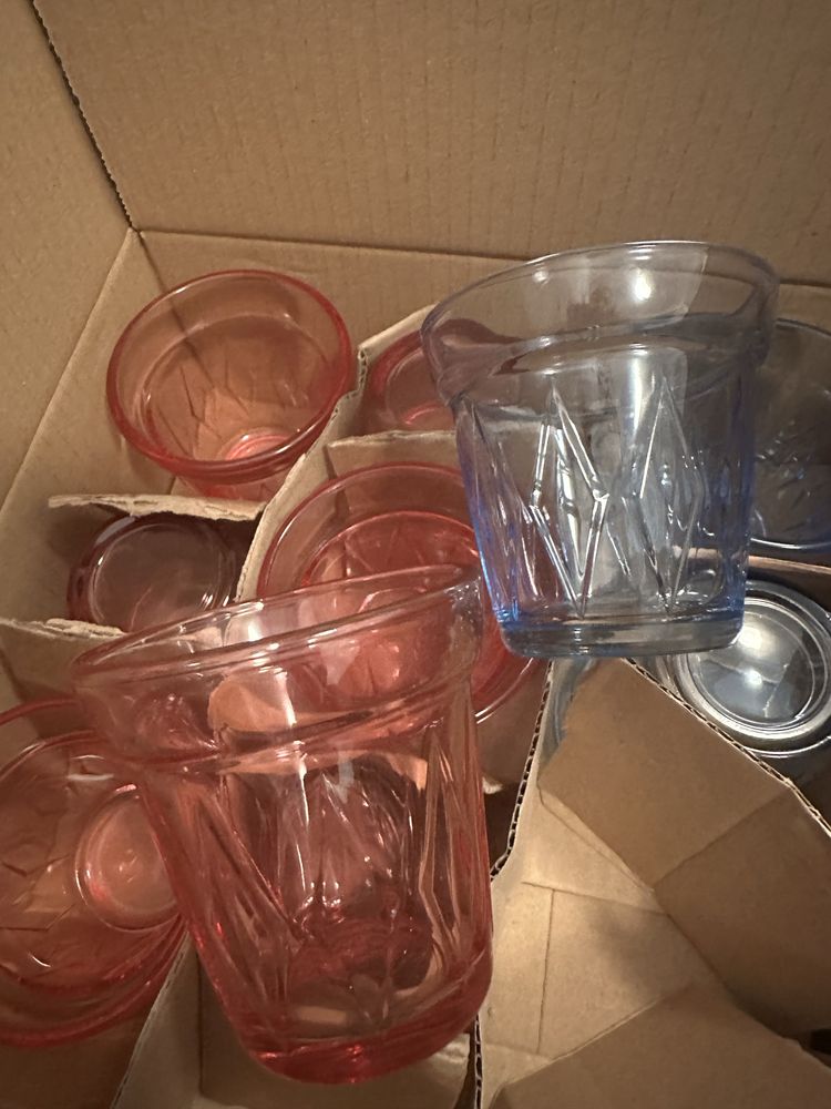 Pojemnik na świece 100ml szklany 10szt