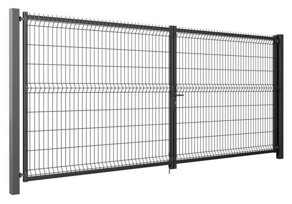 Brama ogrodzeniowa skrzydłowa 4m - ogrodzenia panelowe