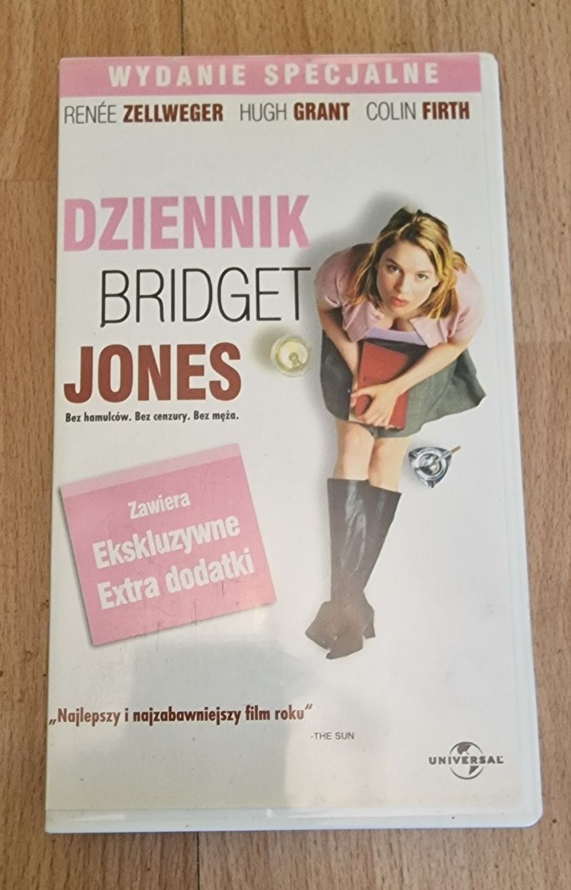 Kaseta vhs dziennik Bridget Jones