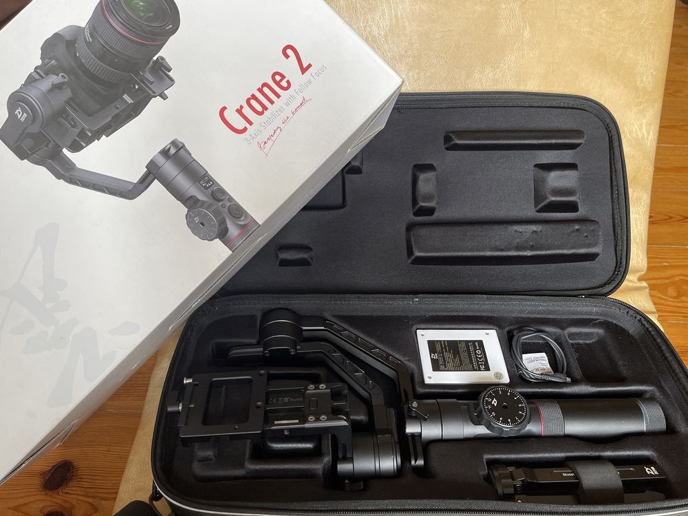 Zhiyun Crane 2 com extras