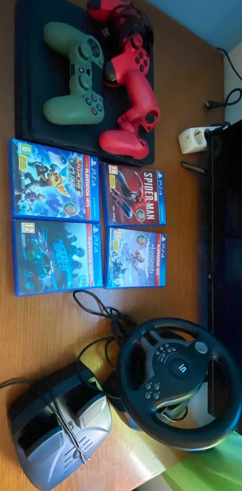 Video game PS4 com vários jogos