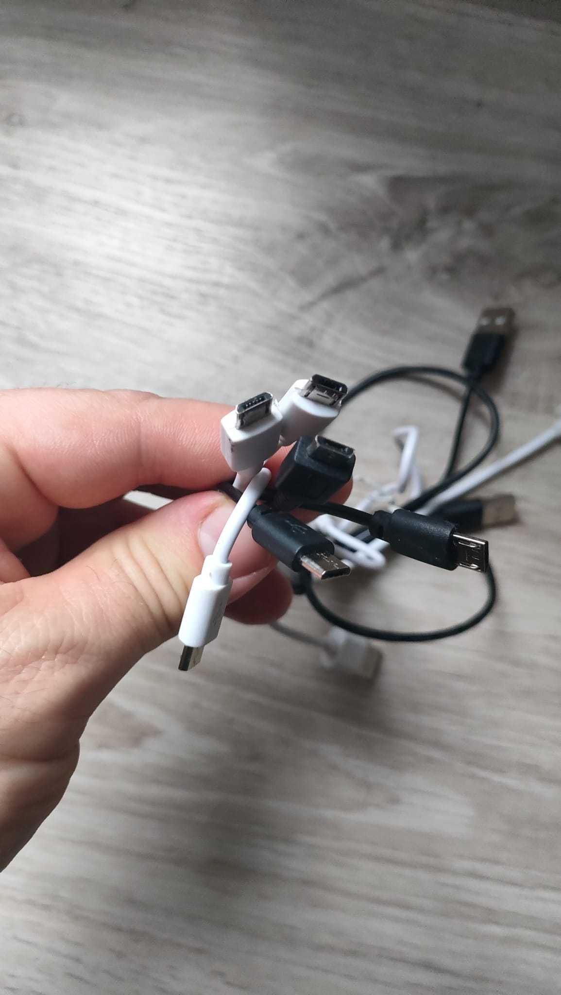 Kable USB-B, ładowarka samochodowa do Apple, kabel na słuchawki