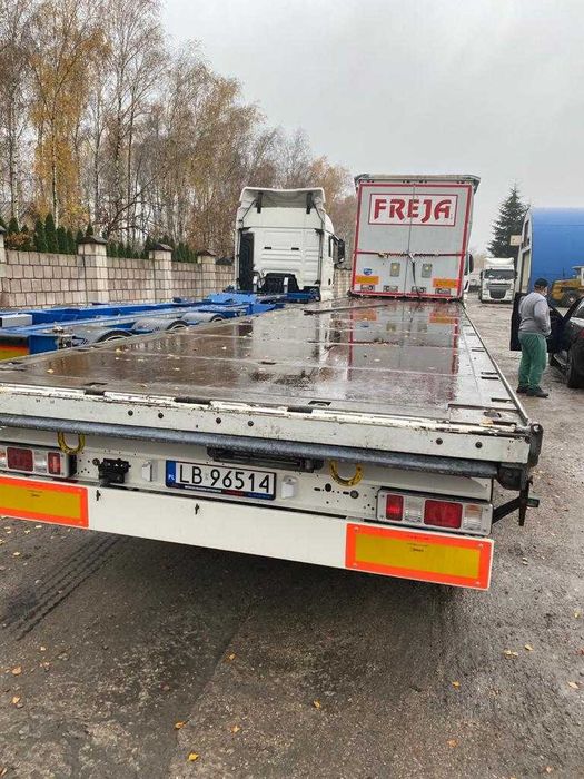 Naczepa Krone z zabudową libner | Możliwość załadowania kontenera !