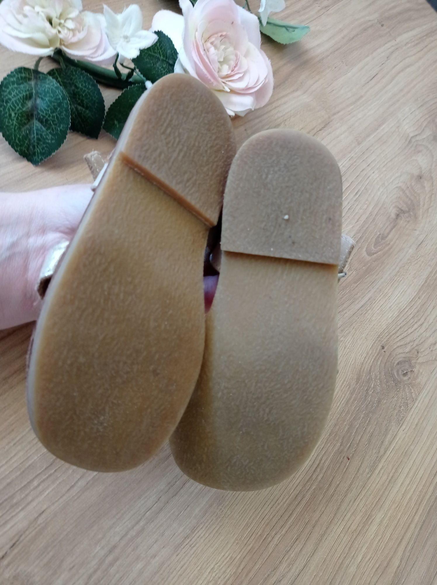 Start-rite skórzane sandałki 27 sandały dziewczęce skóra naturalna