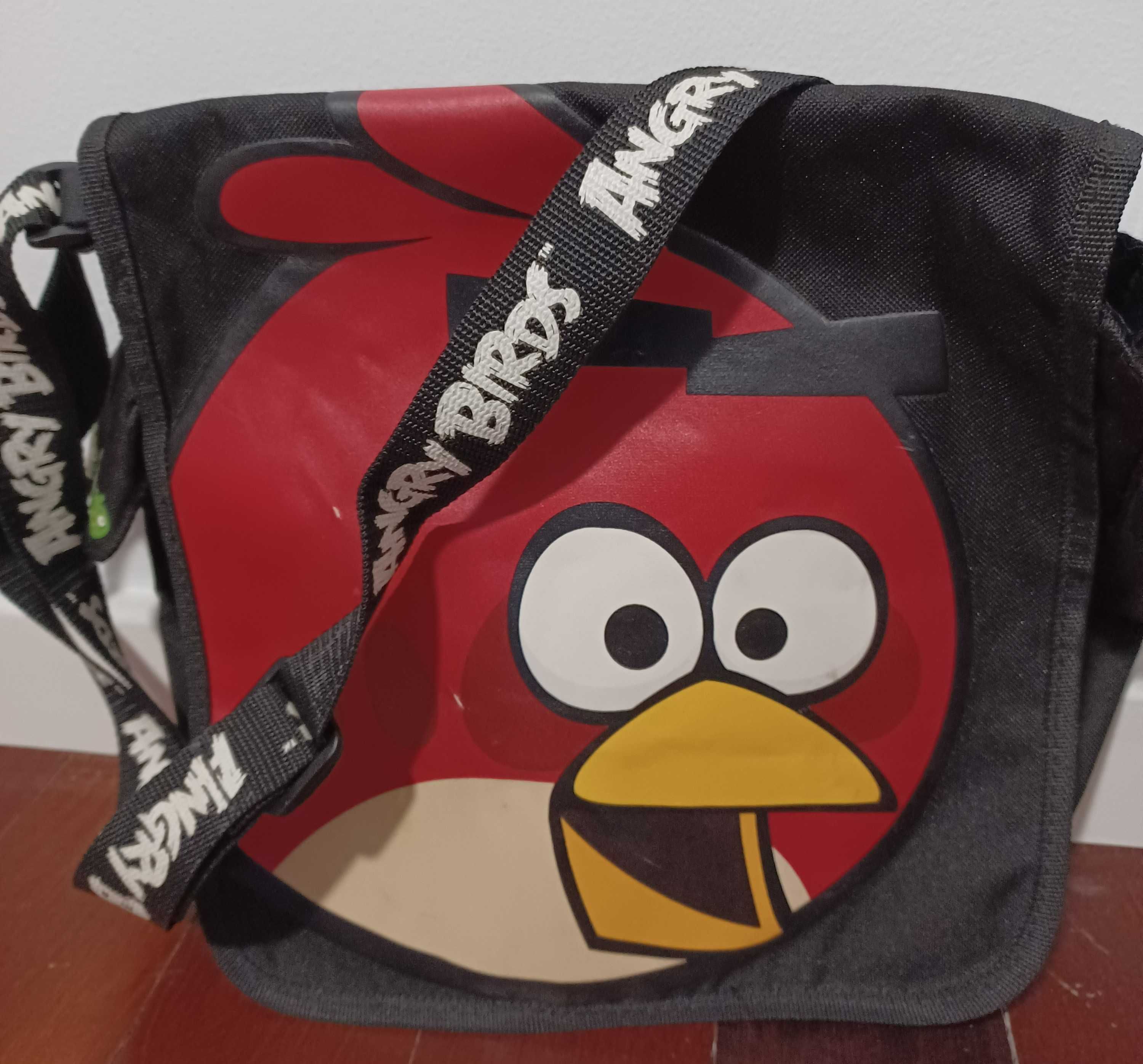 Sacola Angry Birs - criança - ótimo estado