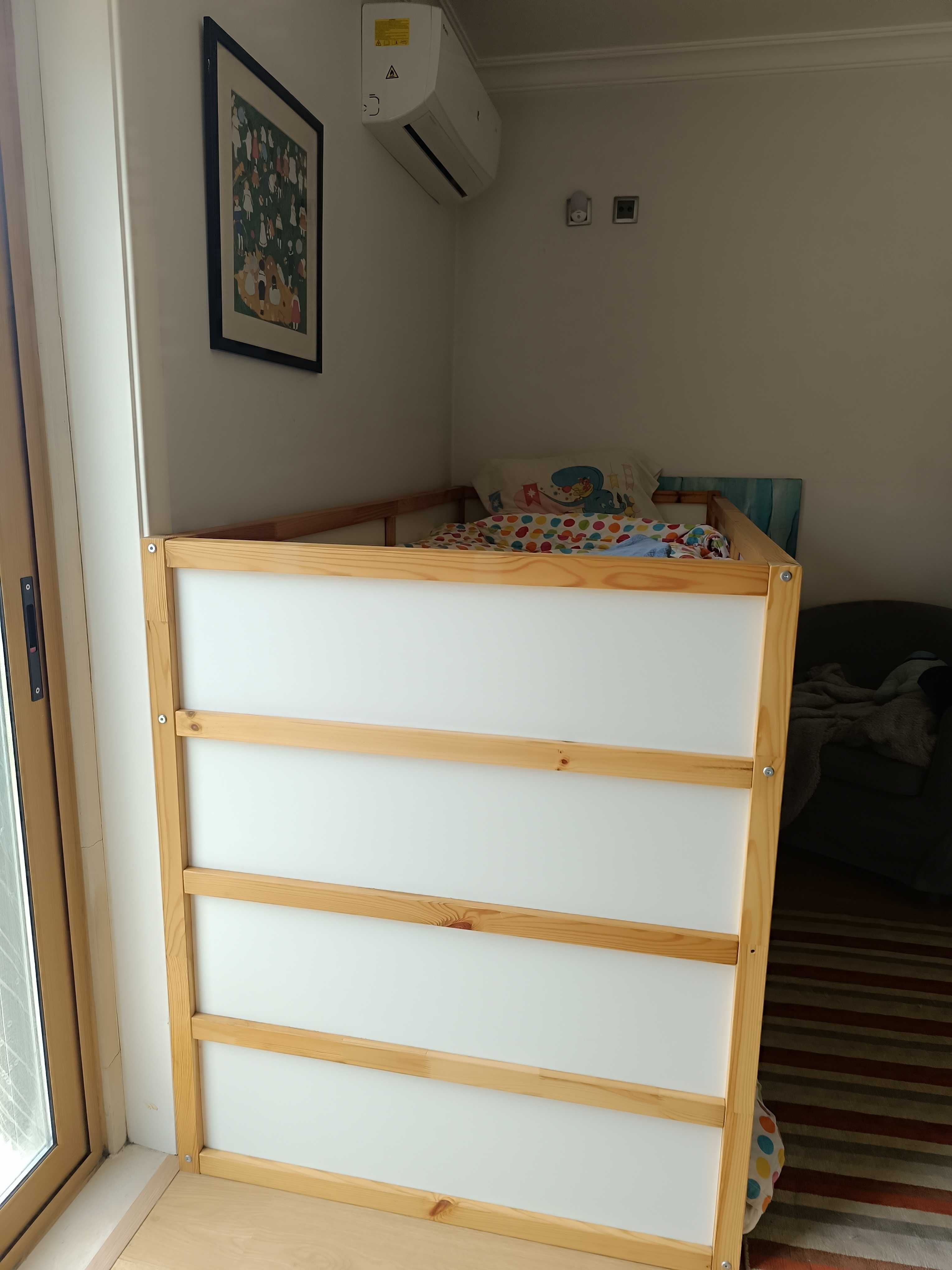 Cama reversível KURA IKEA