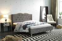 Tapicerowane łóżko w stylu Glamour 140/200 PRODUCENT