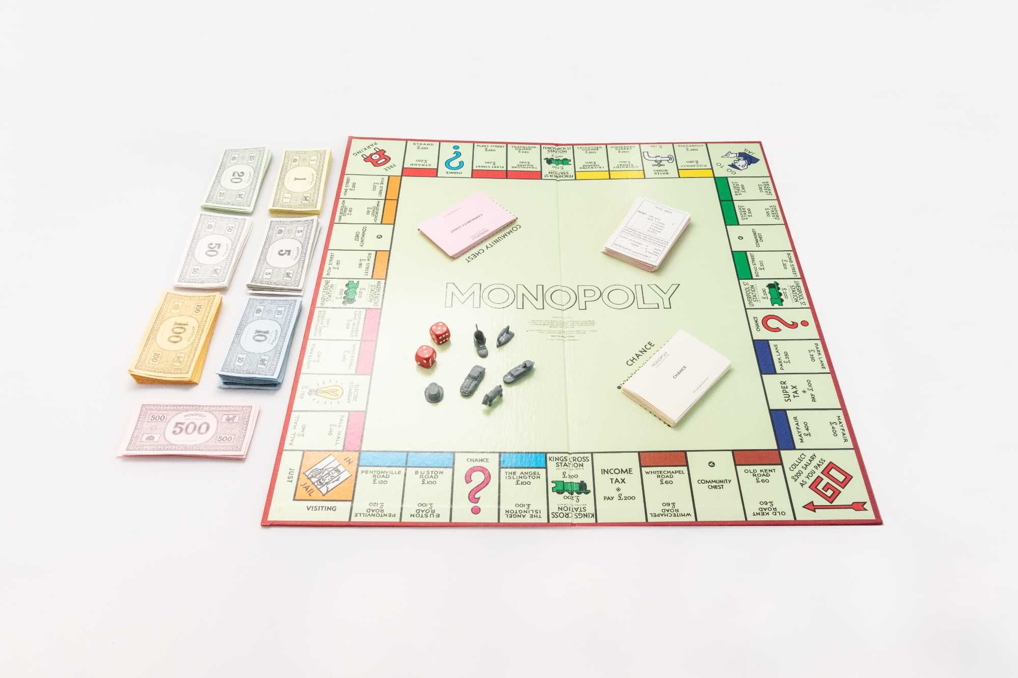 Vintage Monopoly Weddingtons gra planszowa lata 70.
