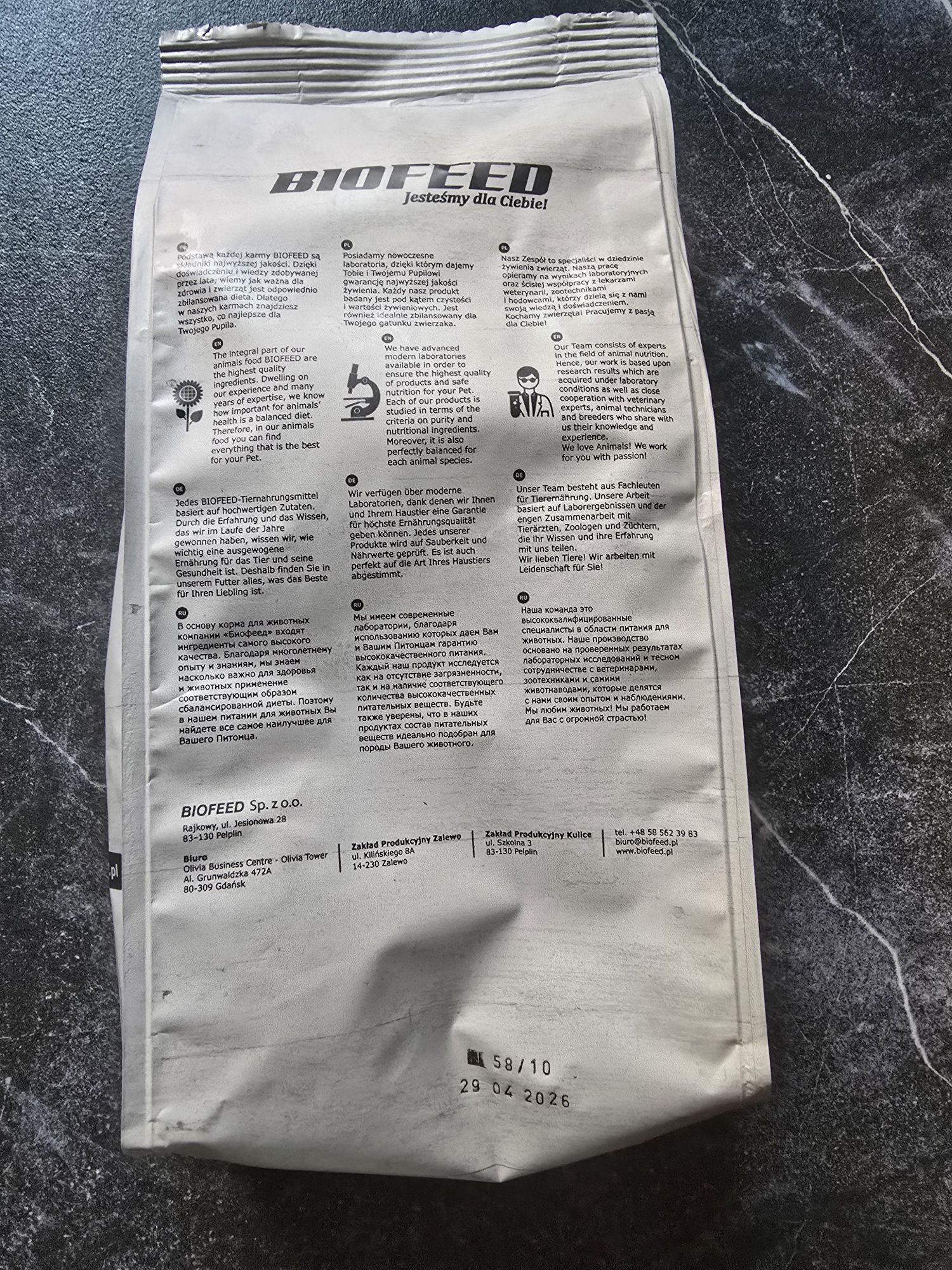 Biofeed karma dla szczeniaków