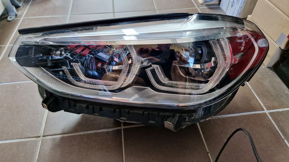 Lampa przód lewa bmw x3 g01 adaptv lediv