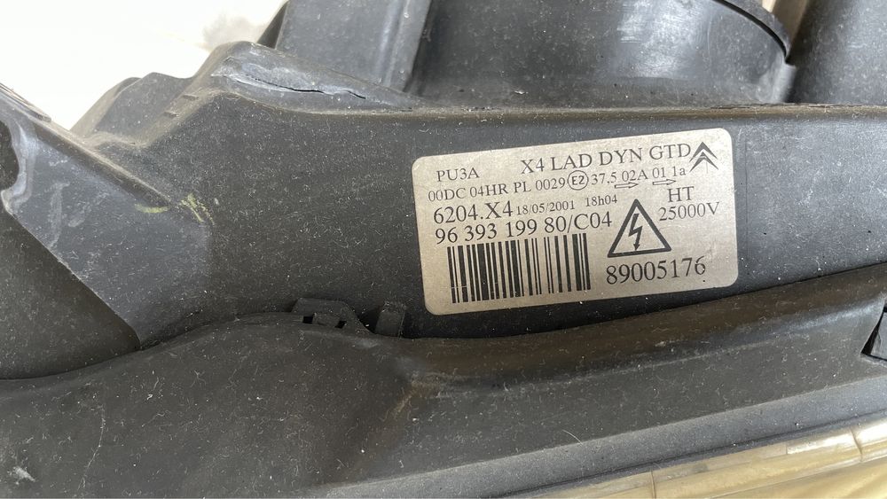 FAROL CITRÖEN C5 Xênon lado esquerdo
