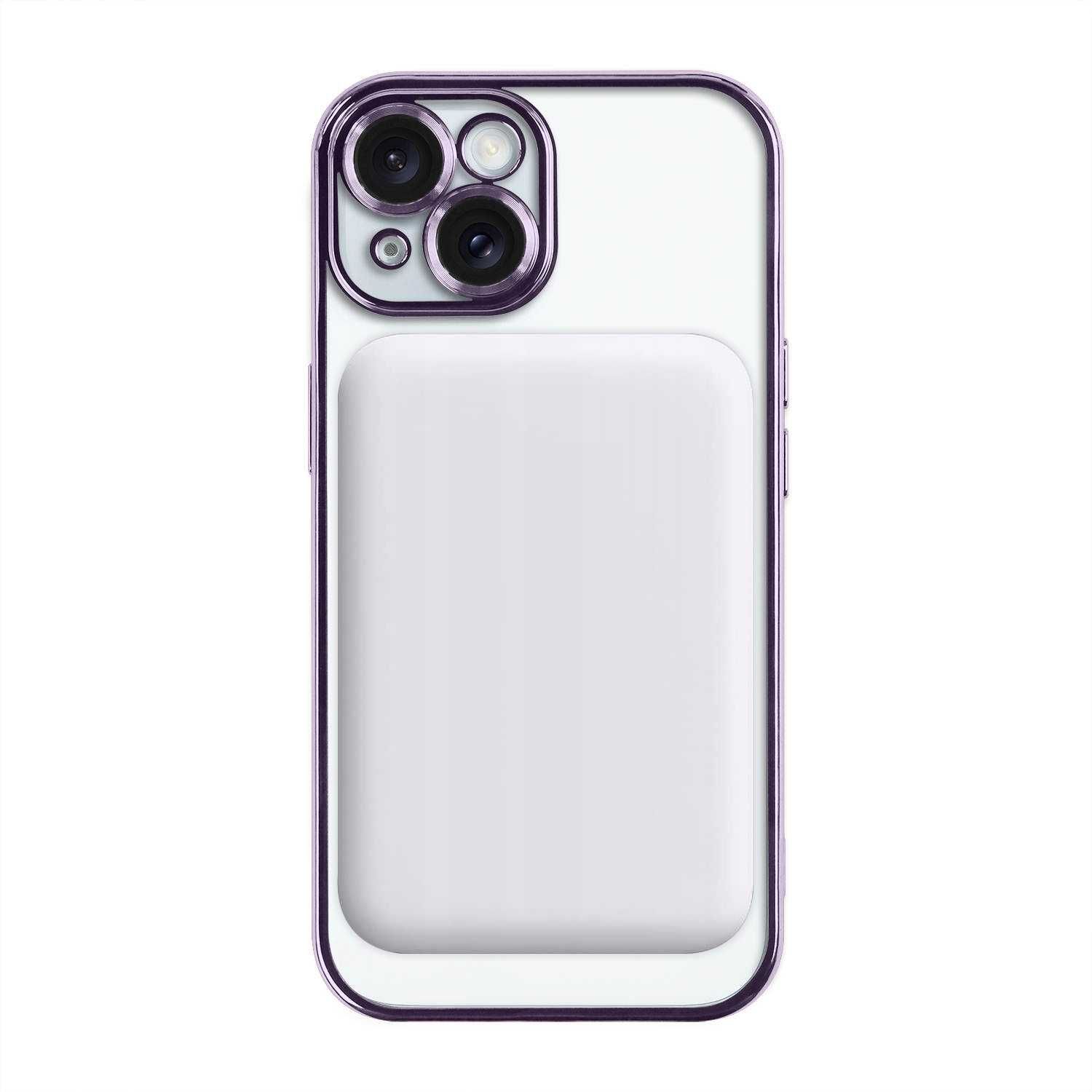 Etui Obudowa Plecki Case Magsafe Iphone 13/14/15 Plus Pro Max Purpura