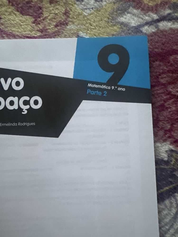 Livro de Matemática (Novo Espaço) 9 ano Parte 2